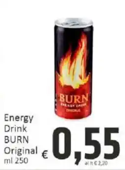 Paghi Poco Energy Drink BURN Original offerta