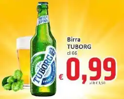 Paghi Poco Birra TUBORG offerta