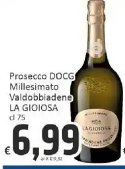 Paghi Poco Prosecco DOCG Millesimato Valdobbiadene LA GIOIOSA offerta