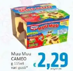 Paghi Poco Muu Muu CAMEO offerta