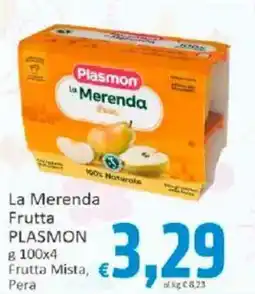 Paghi Poco La Merenda Frutta PLASMON offerta