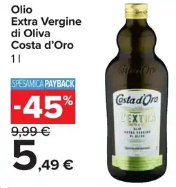 Carrefour Market 1 Extra Vergine di Oliva Costa d'Oro 11 offerta