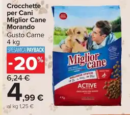 Carrefour Market Crocchette per Cani Miglior Cane Morando offerta