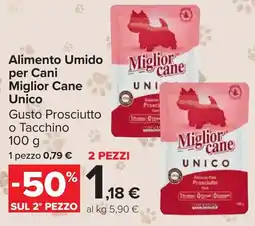 Carrefour Market Alimento Umido per Cani Miglior Cane Unico offerta