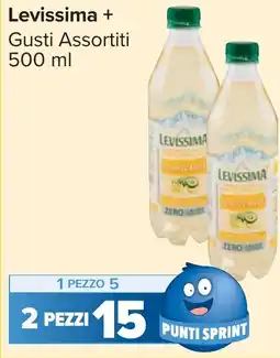 Carrefour Market Levissima + Gusti Assortiti offerta