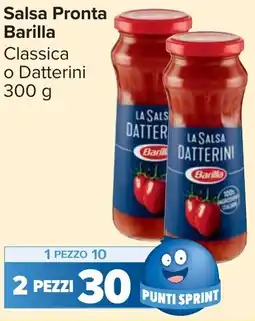 Carrefour Market Salsa Pronta Barilla offerta