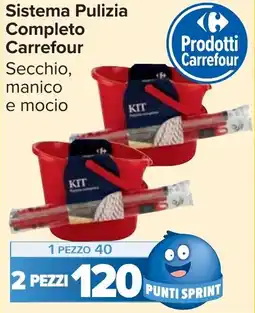 Carrefour Market Sistema Pulizia Completo Carrefour offerta