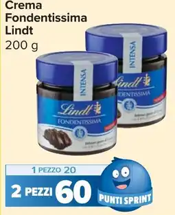 Carrefour Market Crema Fondentissima Lindt offerta