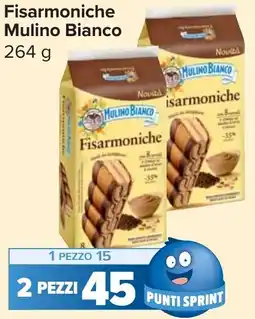 Carrefour Market Fisarmoniche Mulino Bianco offerta