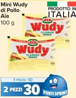Carrefour Market Mini Wudy di Pollo Aia offerta