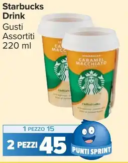 Carrefour Market Starbucks Drink Gusti Assortiti offerta
