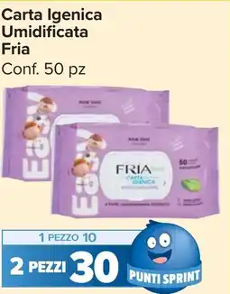 Carrefour Market Carta Igenica Umidificata Fria offerta