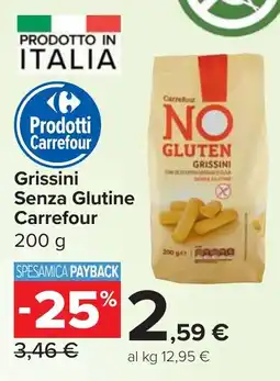 Carrefour Market Grissini Senza Glutine Carrefour offerta