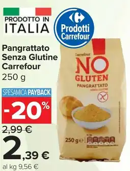 Carrefour Market Pangrattato Senza Glutine Carrefour offerta