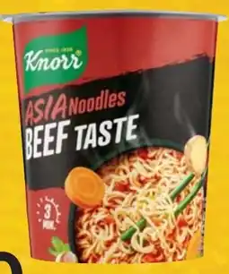 Carrefour Market Asia Noodles Beef Taste Knorr offerta