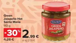 Carrefour Market Green Jalapeño Hot Santa Maria offerta