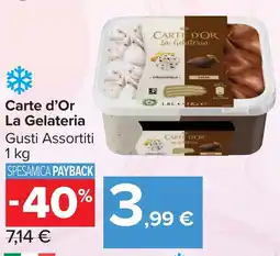 Carrefour Market Carte d'Or La Gelateria offerta