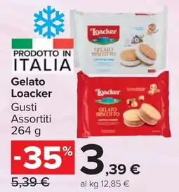 Carrefour Market Gelato Loacker offerta