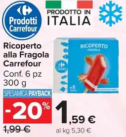 Carrefour Market Ricoperto alla Fragola Carrefour offerta
