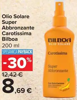 Carrefour Market Olio Solare Super Abbronzante Bilboa offerta