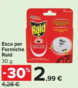 Carrefour Market Esca per Formiche Raid Raid offerta