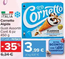 Carrefour Market Cornetto Algida offerta