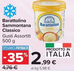 Carrefour Market Barattolino Sammontana Classico offerta