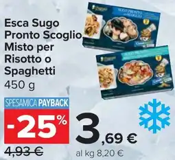 Carrefour Market Esca Sugo Pronto Scoglio, Misto per Risotto o Spaghetti offerta