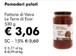 NaturaSì Pomodori pelati fattoria di vaira le terre di ecor offerta
