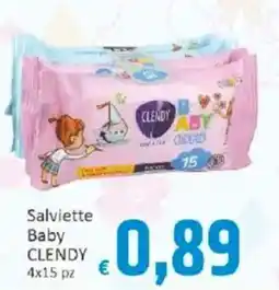 Paghi Poco Salviette Baby CLENDY offerta