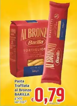 Paghi Poco Pasta Trafilata al Bronzo BARILLA offerta