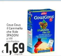 Paghi Poco Cous Cous il Cammello che Ride SPADONI offerta