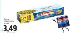 Paghi Poco Carne MANZOTIN offerta