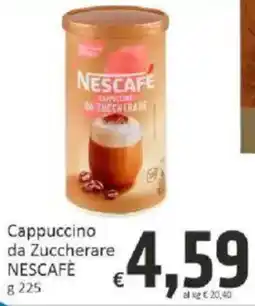 Paghi Poco Cappuccino da Zuccherare NESCAFÈ offerta