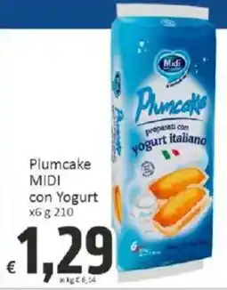 Paghi Poco Plumcake MIDI con Yogurt offerta