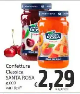 Paghi Poco Confettura Classica SANTA ROSA offerta