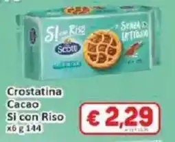 Paghi Poco Crostatina Cacao Si con Riso offerta