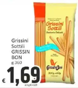 Paghi Poco Grissini Sottili GRISSIN BON offerta