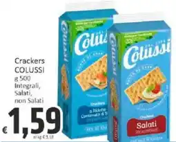 Paghi Poco Crackers COLUSSI offerta