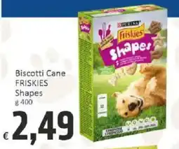 Paghi Poco Biscotti Cane FRISKIES Shapes offerta