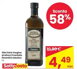 Despar Olio Extra Vergine di oliva Il Frantolio fiorentini classico offerta