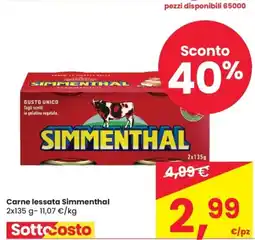 Despar Carne lessata Simmenthal offerta
