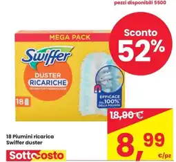 Despar 18 Piumini ricarica Swiffer duster offerta