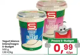 Despar Yogurt bianco intero/magro S-Budget offerta