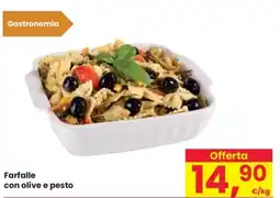 Despar Farfalle con olive e pesto offerta