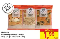 Despar Focacce Re Nel Regno delle Delizie offerta