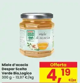 Despar Miele d'acacia Despar Scelta Verde Bio, Logico offerta