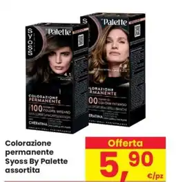 Despar Colorazione permanente Syoss By Palette assortita offerta