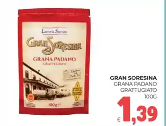 Eté Gran soresina grana padano grattugiato offerta