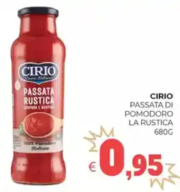Eté Cirio passata di pomodoro la rustica offerta